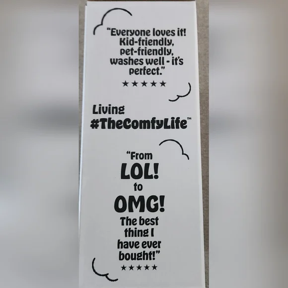 NWB THE COMFY ORIGINAL SHERPA-LINED WEARABLE HOODED BLANKET - Picture 5 of 6